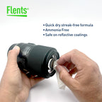 Flents Lens Wipes, Wipe 'N Clear Basic, 200 Count, Pre-Moistened, Streak-Free, Safe for Glasses, Sunglasses, Gentle Cleaning, Clear Vision, Streak-Free, Individually Wrapped for Travel & Convenience