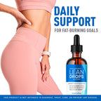 (3 Pack) Lean Drops – LeanDrops Liquid Formula, Original Lean Drops Supplement All Natural Premium Advanced Formula, Leandrops Support for Overall Wellness and Support Health, 3 Bottles for 3 Months