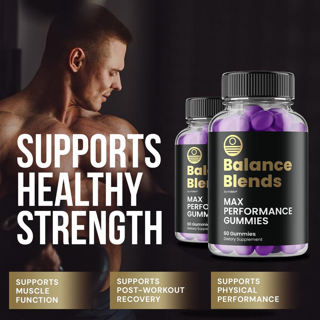 Balance Blends – Advanced Formula Supplement for Daily Health Support (60 Gummies)