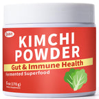 Kimchi Supplement, Kimchi Capsules Alternative (Powder Form), Probiotics & Enzymes Supports Gut & Digestive, Taste Well, One Fermented Superfood for Antioxidant Support, 170g