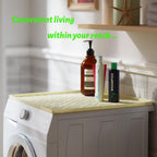 EWX Silicone Mini Fridge Mat 19.7"x19.7" – Refrigerator Mats, Non-Slip Waterproof Protector Pad for Washing Machine, Dryer, Dishwasher & Wine Cooler