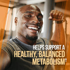 ALPHA LION Gains Candy, Pills that Support Weight Loss, Energy Supplements, 100% Natural Extract, Calorie Burning, Regulates Healthy Metabolism, 60 Capsules (Fat Loss - CaloriBurn®)