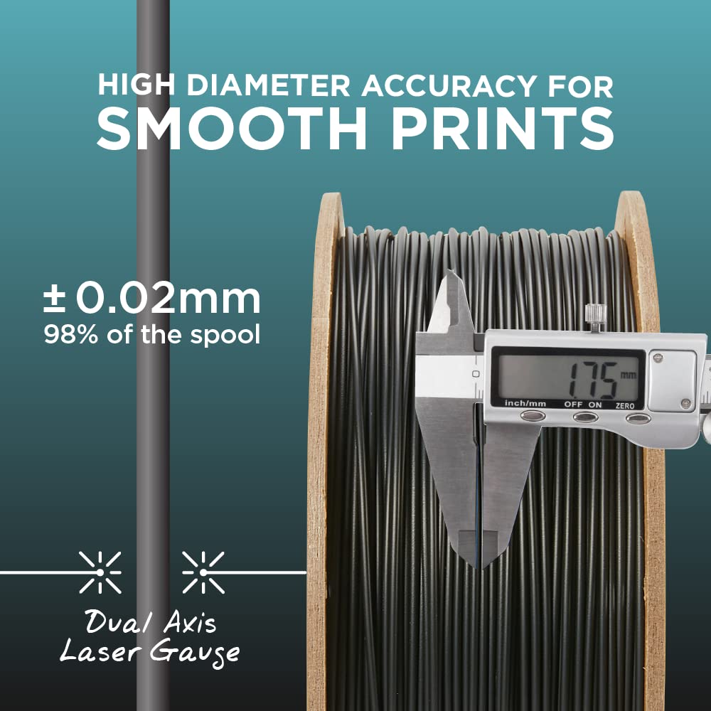 Polymaker PLA Filament, Beige 3D Printing PLA Filament 1.75mm 1kg - PolyLite 3D Printer PLA Filament, Dimensional Accuracy +/- 0.03mm, Compatible with Most 3D Printer, Beige