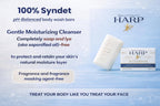 HARP® Fragrance Free Body Wash Bar – pH Balanced (5.0–6.0) Syndet Cleanser, No Lye, Non-Comedogenic, Gentle for Sensitive & Dry Skin, With Shea Butter & Borage Oil. 3-5oz Bars.