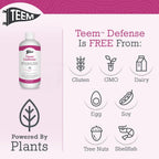 Teem Defense Liquid Probiotic with Elderberry, Whole Biotic Tonic for Digestion & Immunity, Prebiotic Probiotic & Postbiotic Supplement for Kids and Adults, 30 Day Supply – 16.3 Fl.Oz