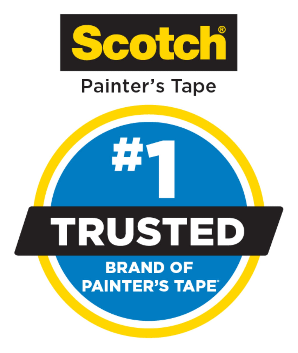 ScotchBlue Original Multi-Surface Painters Tape, 1 Inch Wide (0.94 in. x 60 Yds), 6 Rolls, Blue Paint Tape Protects Surfaces and Removes Easily, Masking Tapes for Indoor and Outdoor Use (2090-24EP6)