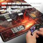 MTG Playmat - Non-Slip Backing Printing, Ideal for Card Game Enthusiasts TCG Playmat (Dragon Roar-Deck)
