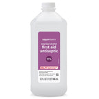 Amazon Basics Isopropyl Alcohol 91% First Aid Antiseptic, Multipurpose Disinfectant for Minor Cuts and Scrapes, Unscented, 32 fl oz Bottle, Pack of 1 (Previously Solimo)