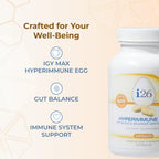 Youngevity i26® Hyperimmune Egg Capsules – Immune and Digestive Support – Hyperimmune Egg Powder Supplement – Non-GMO, Gluten-Free, Lactose-Free, 135 Capsules