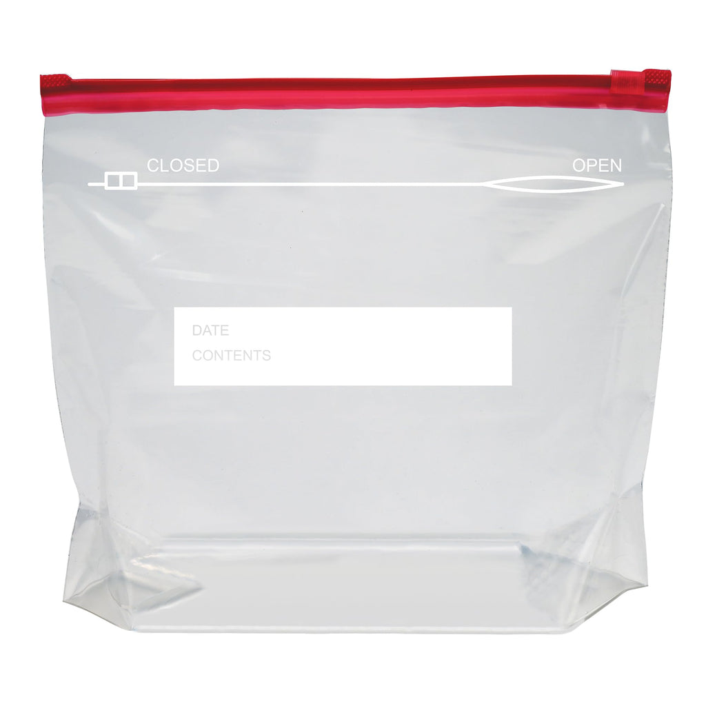 Amazon Basics Slider Gallon Food Storage Bags, BPA Free, Stand-Up Bottom, Easy to Fill, 90 Count