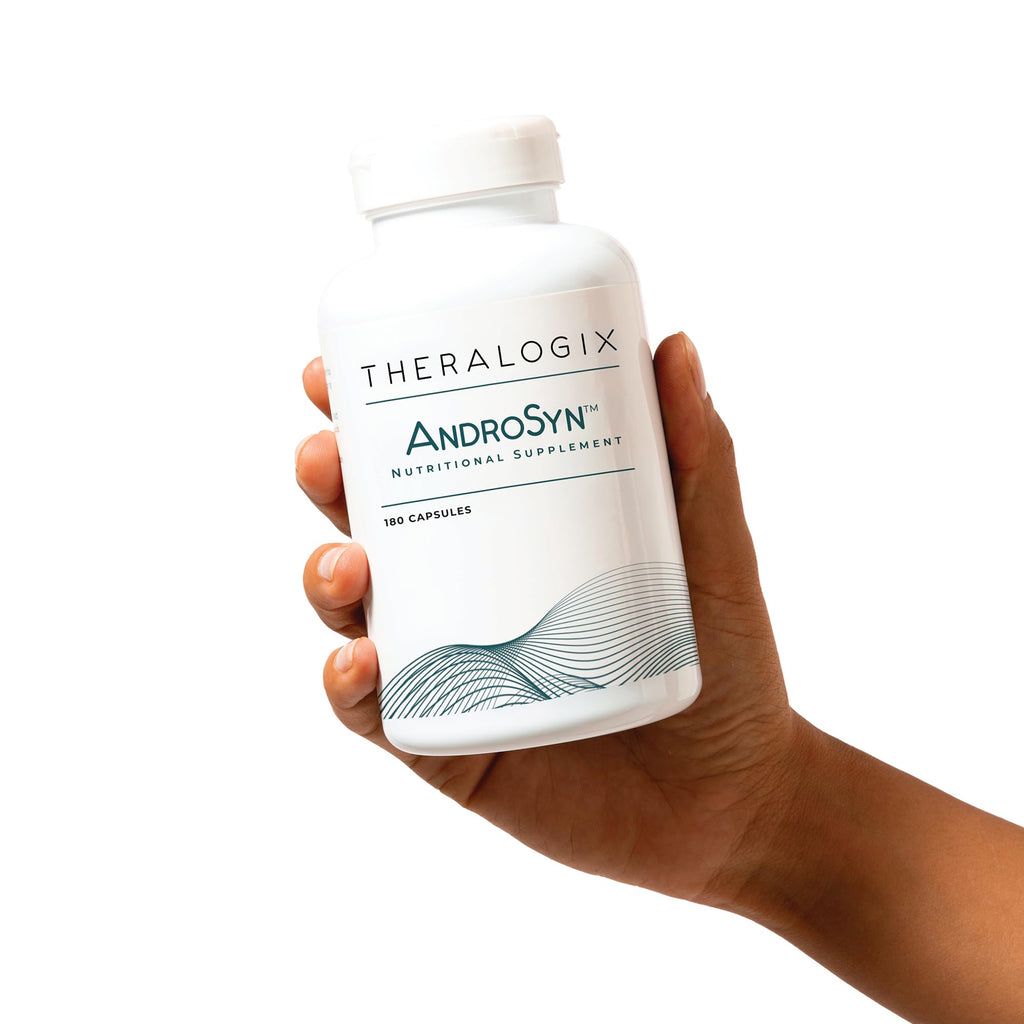 Theralogix AndroSyn - Testosterone Supplement for Men - with Fenugreek, Tongkat Ali, Ashwagandha, and D-Chiro-Inositol - Urologist Developed - 90-Day Supply, 180 Capsules