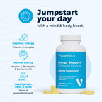 Multivitamin Day & Night Routine | Energy & Mental Clarity, Bones & Joints, Beauty, Restful Sleep | 30-Day Supply | Vitamins A, C, D, E, B-Complex | Magnesium, Biotin, Zinc, Botanicals, & Minerals
