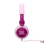 JBL Junior 320 Kids Headphones, Wired, Volume-Limited - Purple