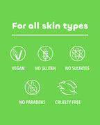 Seaweed Bath Co. Hydrate Body Wash - Eucalyptus Peppermint - Hydrating Lathering Cleanser with Nourishing Natural Ingredients - Vegan, Paraben and Sulfate Free Shower Gel - 12 oz (Pack of 2)