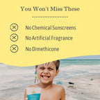 Earth Mama Uber-Sensitive Mineral Sunscreen Lotion SPF 40 | Non-Nano Zinc, Contains Organic Colloidal Oatmeal | Steroid-Free Eczema Cream for Baby, Kid & Family, 3-Ounce