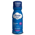 Dream Water Sleep Shots (12 Count) Sleep Aids for Adults - 5mg Melatonin, GABA, 5-HTP - Natural Snoozeberry Flavor (Blue Raspberry) - Liquid Melatonin Supplement - Zero Sugar & Gluten Free - 2.5 oz