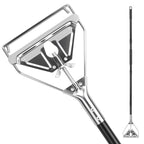 KeFanta 60" Metal Mop Handle Commercial Heavy Duty,Industrial Mop Stick