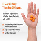 Nordic Naturals Nordic Berries, Citrus - 200 Gummy Berries - Great-Tasting Multivitamin for Ages 3+ - Growth, Development, Optimal Wellness - Non-GMO, Vegetarian - 50 Servings