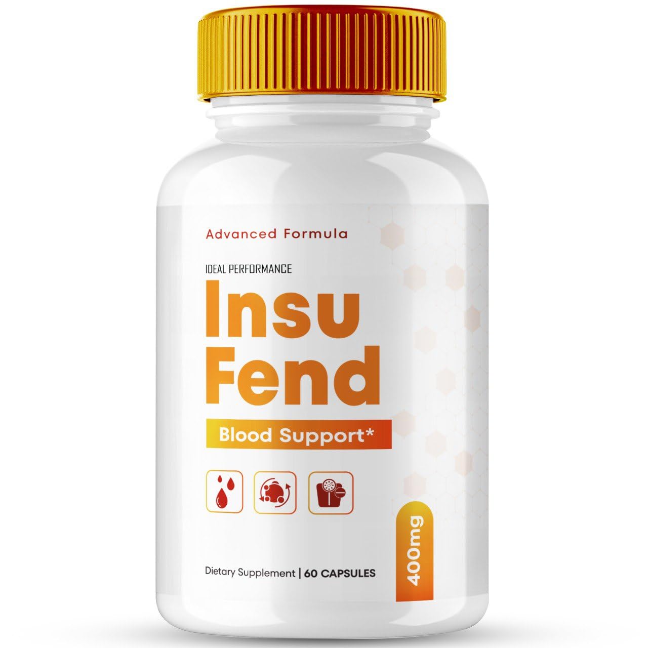 Insufend Blood Support Capsules, Insufend Advanced Blood Formula Supplement Pills - Maximum Strength, All Natural Support for Healthy Circulation & Stable Levels, Insu Fend Reviews (60 Capsules)
