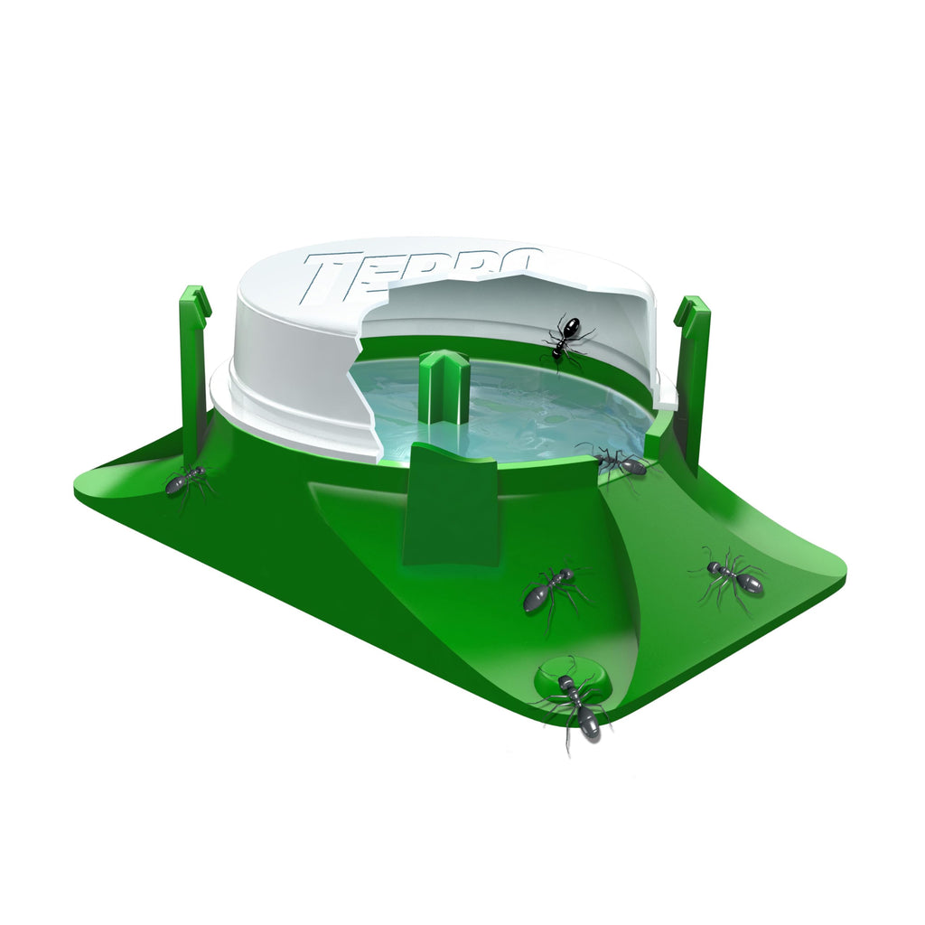 TERRO Outdoor Ready-to-Use Liquid Ant Bait Killer and Trap - Kills Common Household Ants - 12 Bait Stations - T1804-3SR
