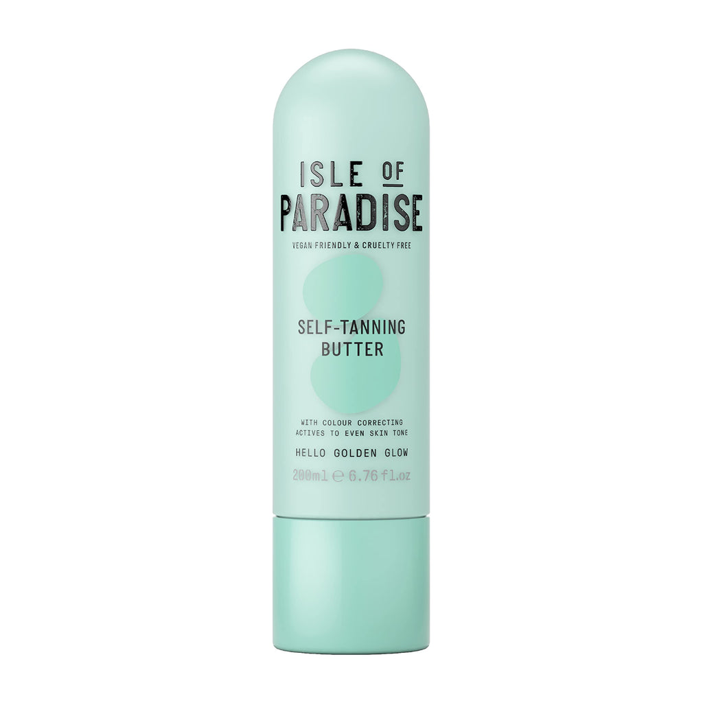 Isle of Paradise Self-Tanning Body Butter, Vegan, Cruelty Free Self-Tan Butter, 200ml