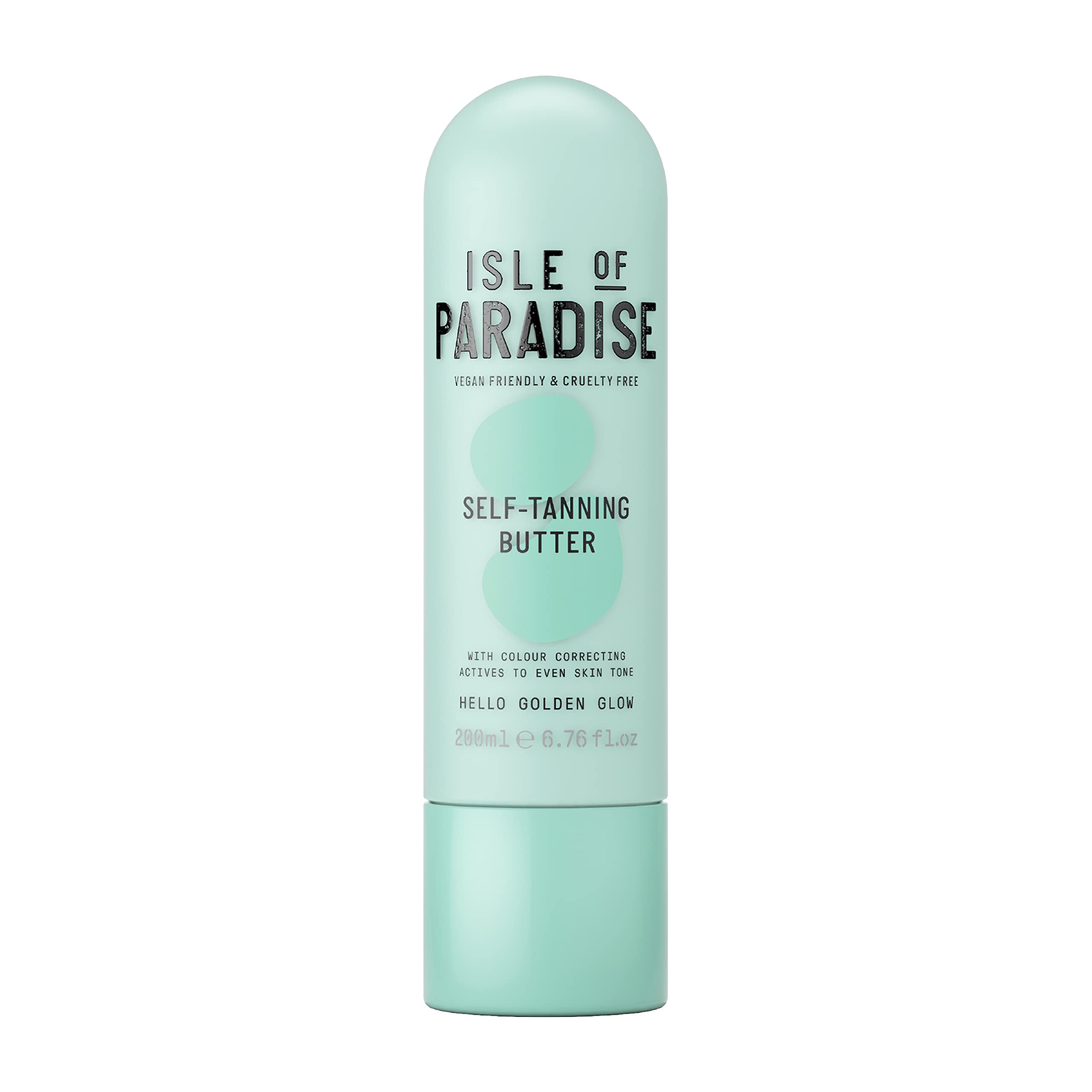 Isle of Paradise Self-Tanning Body Butter, Vegan, Cruelty Free Self-Tan Butter, 200ml