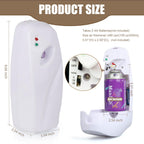 Automatic Air Freshener Spray Dispenser 2-Pack,Wall Mounted/Free Standing Automatic Air Fresheners for Home and Commercial Use,Automatic Spray Dispenser Adjustable Scent Release Setting