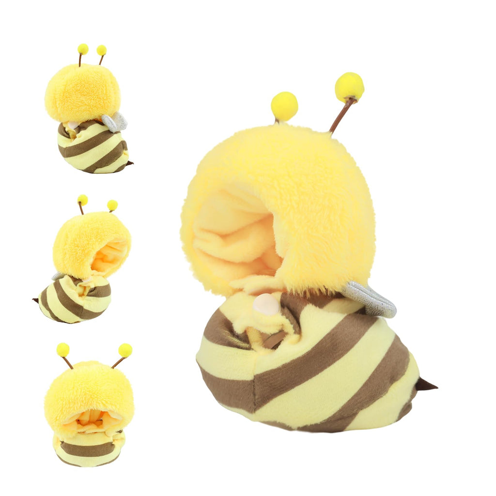 HiOKOU Clothes for labubu17cm Accessories Suit Cute Clothes for Doll Dress up Animal Style Outfits (NO Doll)(Bee)