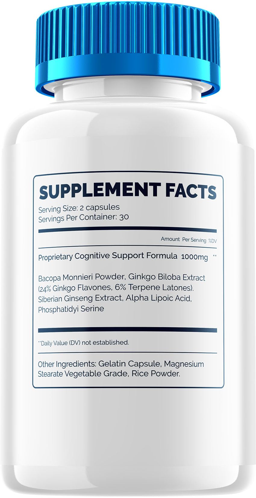 Neuro Serge Advanced Formula Capsules – Neuro Serge Natural Blend Focus Memory Support Supplement and Reviews (2 Pack – 120 Capsules)