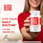 Glyco Ultra - Glyco Ultra Optimizer Capsules, GlycoUltra Support Advanced Formula Premium Pills Maximum Strength All Natural Vitamins for Overall Health & Wellness, 60 Capsules for 1 Month