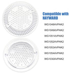 SZHY-LINK WGX1048E Pool Main Drain Cover Compatible with Dual Suction Outlet, Pool Drain Cover (2 Pack)