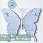 RLPZDWH Metal Butterfly Wall Art Decor, 4 Pack