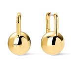 Ana Luisa Chunky Ball Earrings - 14K Gold Plated & Silver Rhodium Plated