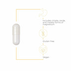 Integrative Therapeutics Tri-Magnesium - Supports Cellular Energy & Energy Metabolism* - Magnesium Supplement for Heart & Nerve Health Support* - Dairy-Free & Gluten-Free - 90 Capsules (90 Servings)