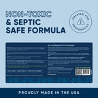 Septic Tank Shock Treatment | Bio Enzyme Septic Safe |Clears Leach & Drain Fields, Dissolves Organic Solids, Grease, Hair - Drain Deodorizer (128 OZ)