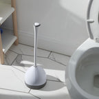 Clorox Toilet Plunger with Hideaway Caddy, Set of 2 – for Bathroom Organization and Storage, Bathroom Accessories, Toilet Unclogger, with Holder, White