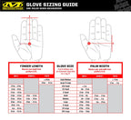 Mechanix Wear: M-Pact Covert Tactical Gloves with Secure Fit, Touchscreen Capable Safety Gloves for Men, Work Gloves with Impact Protection and Vibration Absorption (Black, Large)