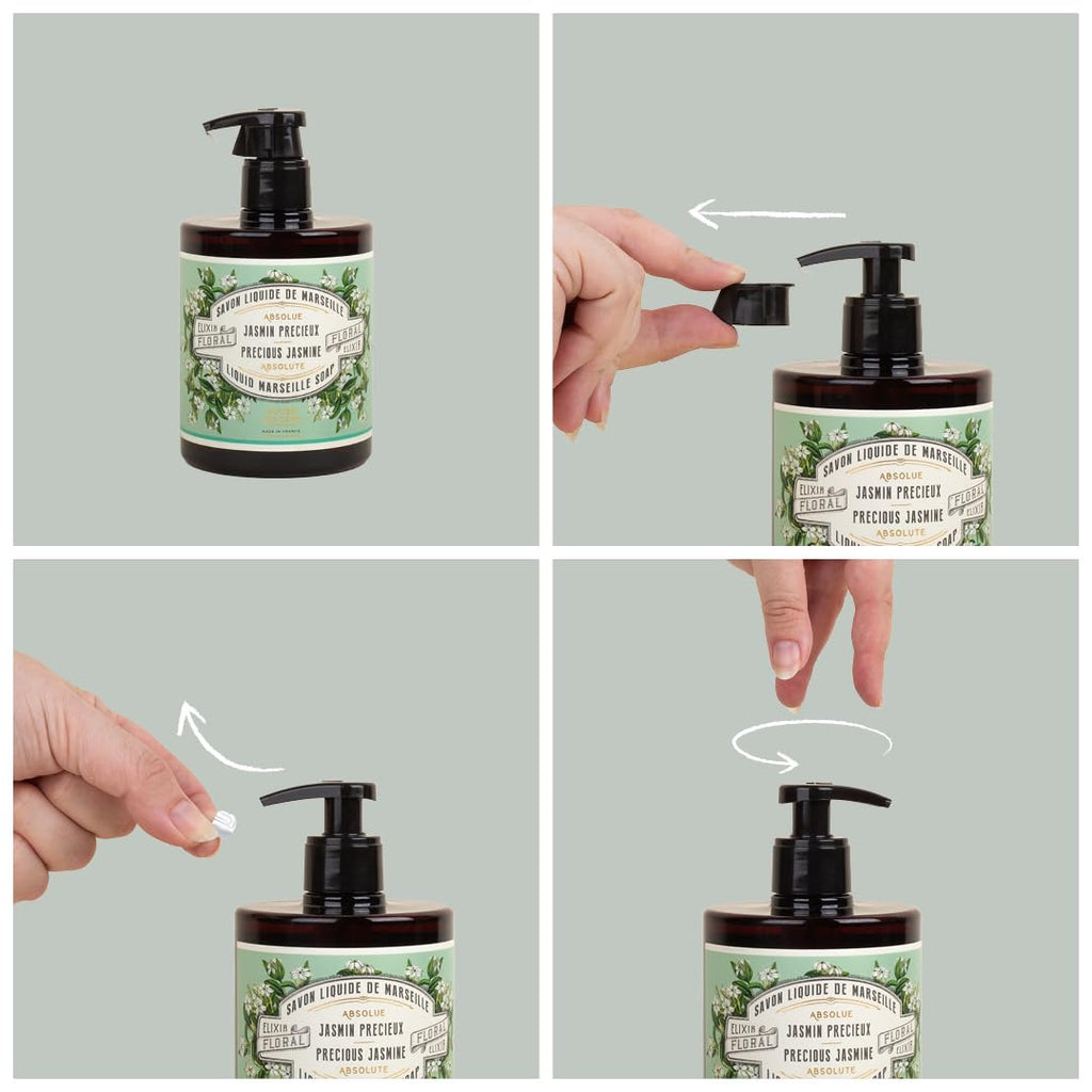 Panier des Sens - Nourishing Honey Moisturizing Liquid Hand Soap - French Provence Hand Wash - Savon de Marseille Soap with Olive Oil - Refillable Bottle - 97% Natural Ingredients - 16.9 Fl Oz