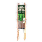 Cambaverd Indoor Plant Trellis, 24in Ladder-Shaped Bamboo Trellis 3 Pack