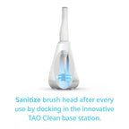 TAO Clean Sonic Electric Toothbrush Replacement Heads (2-Pack) – Whitening Head – Replacement Heads for the TAO Clean Electric Toothbrush and Docking Station