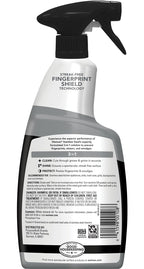 Weiman Stainless Steel Cleaner & Polish, Anti Fingerprint Spray Stainless Steel Cloth, Water Spots & Grease, No Streaks or Residue, Safe for Metal Polish, Chrome, Appliances, Fridge, Sinks & Grills