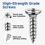 DOUDOULE 40PCS L Bracket Corner Brace Set, Stainless Steel Corner Bracket