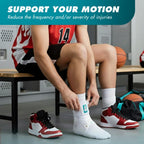 Med Spec ASO Ankle Stabilizer (XX-Small, White) – Lace Up Ankle Brace for Ankle Sprain and Instability, Orthopedic Ankle Support for Men, Women, Adults, Teens and Kids, Sports Injury Recovery, 264009