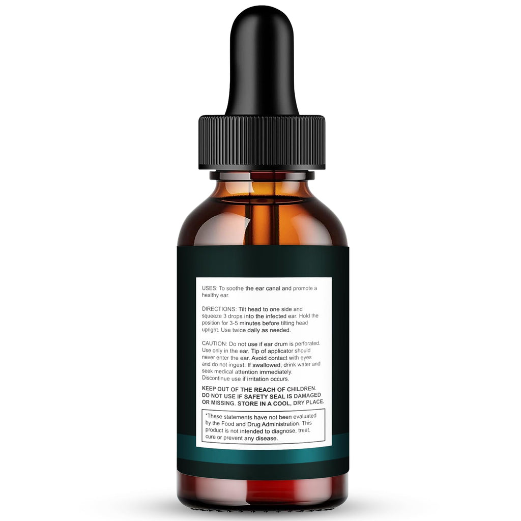 Audifort Tinnitus Drops, Official Audifort Tinnitus Relief for Ringing Ears, Advanced Ear Health Support Supplement Liquid Drops All Natural for Healthy Ringing Ear, Audi Fort Dropper Reviews (5 Pack)