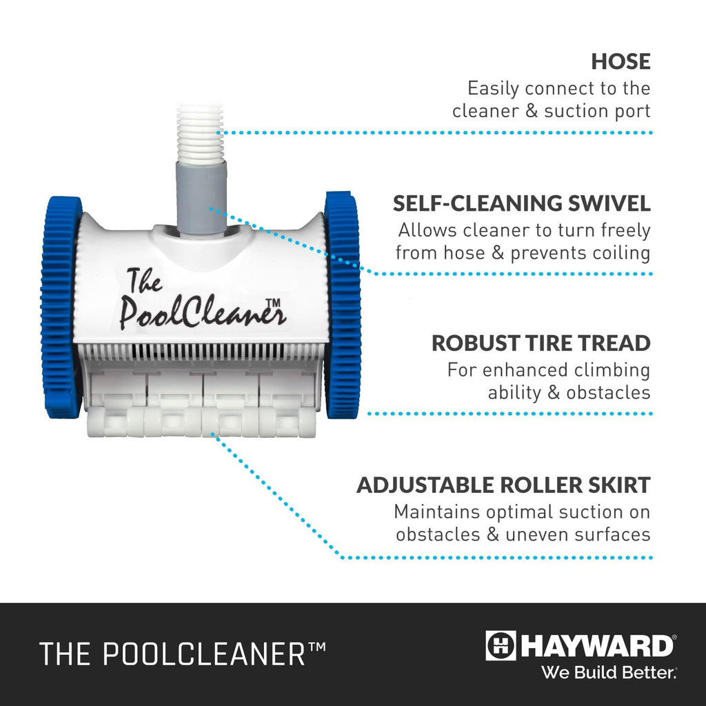 Hayward W3PVS20JST Poolvergnuegen Suction Pool Cleaner for In-Ground Pools up to 16 x 32 ft. (Automatic Pool Vaccum)