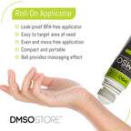 DMSO 3 oz. Roll on 4 Bottle Special Non-diluted 99.995% Low odor Pharma grade Liquid in a BPA Free Container