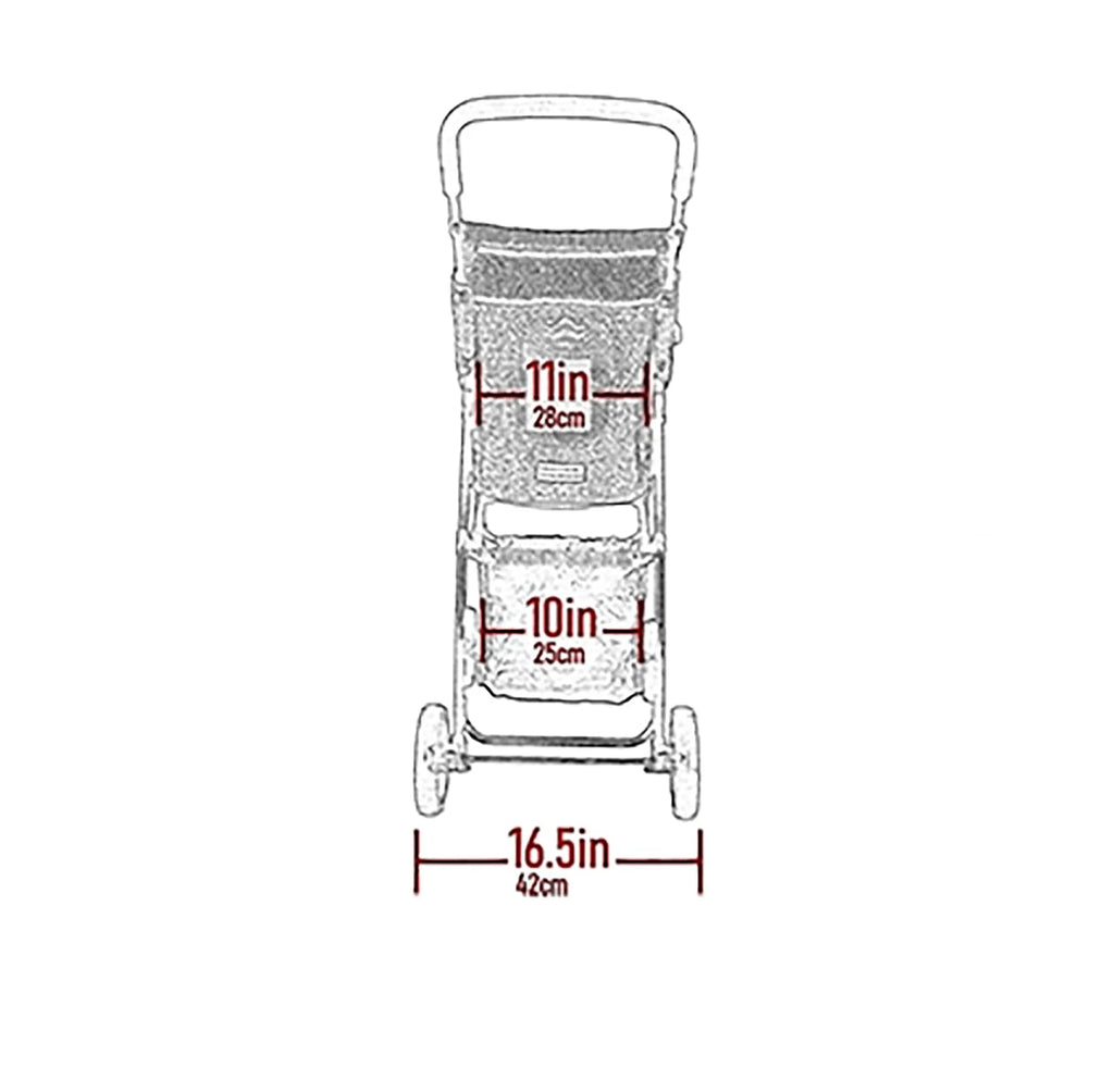 Pet Gear Happy Trails Lite Pet Stroller for Cats/Dogs, Zipper Entry, Easy Fold with Removable Liner, Safety Tether, Storage Basket