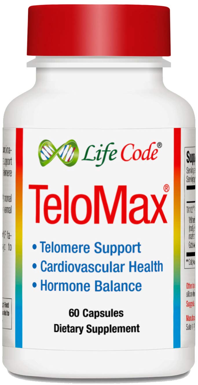Life Code TeloMax - Telomere Supplement Promotes Healthy Cellular Function