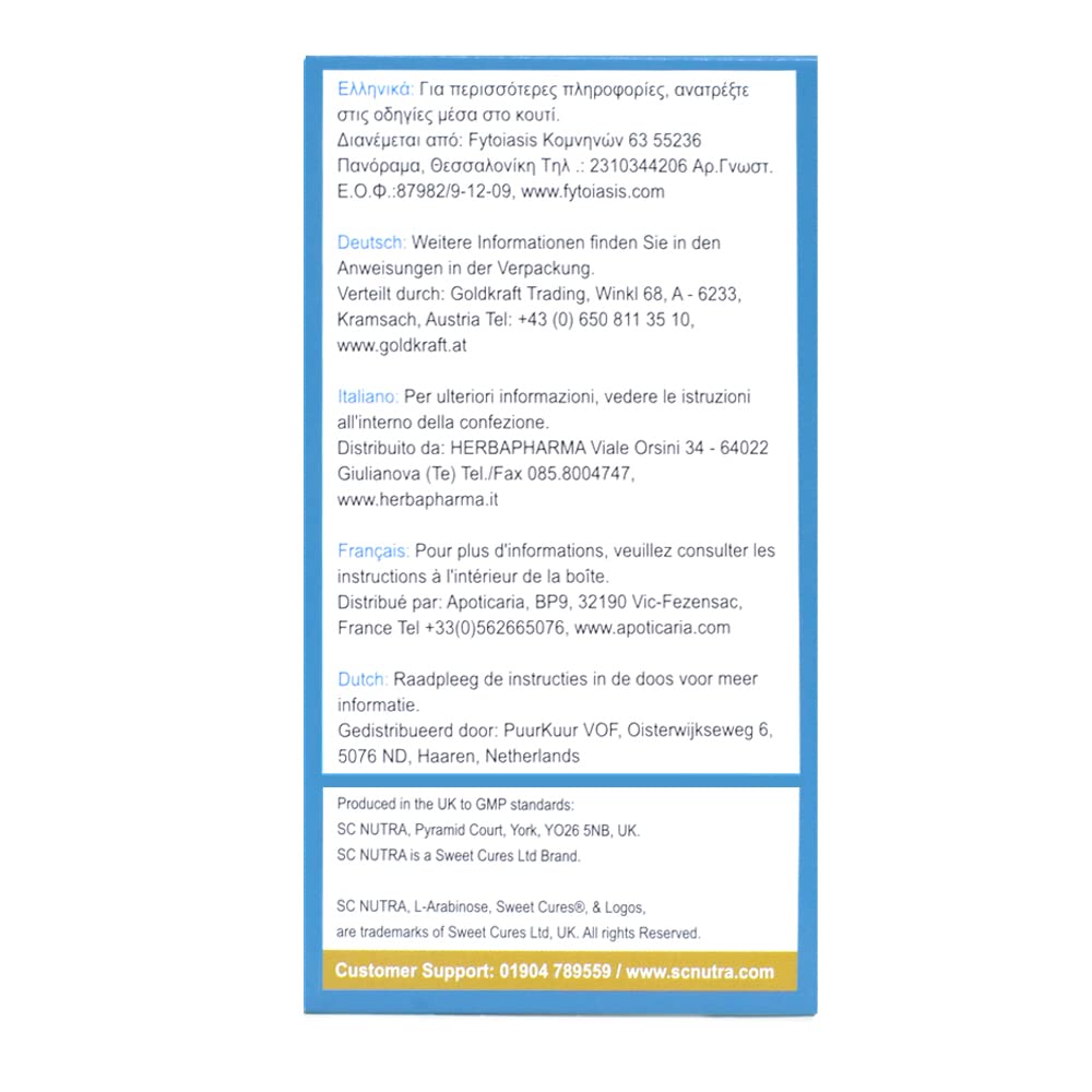 L-Arabinose Original Powder - Sugar Alternative | 100g / 3.53oz