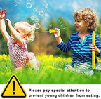 Lulu Home Concentrated Bubble Solution, 1 L/ 33.8 OZ Refill for Bubble Machines, Giant Wands, and Blowers - Up to 2.5 Gallons for Kids' Birthday Parties